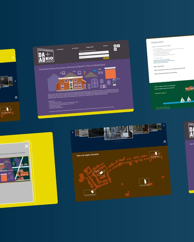 Erfvrienden van een creatief pamflet tot een functionele onepager