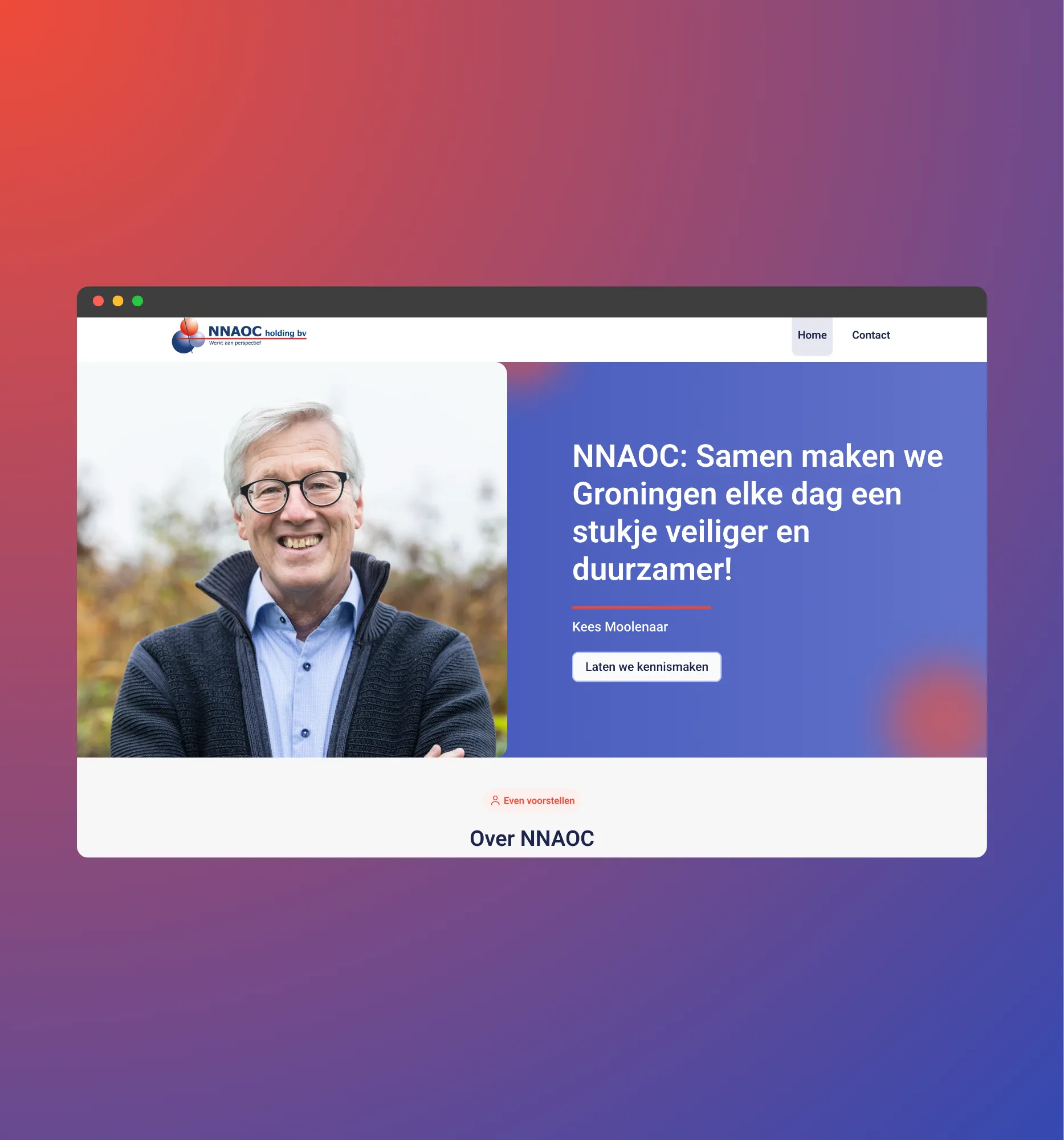 Een doelgerichte website voor NNAOC